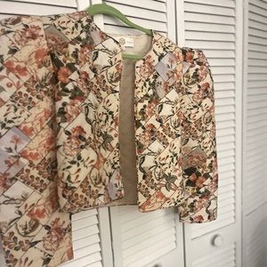 Anna Cate Quilted Crop Jacket